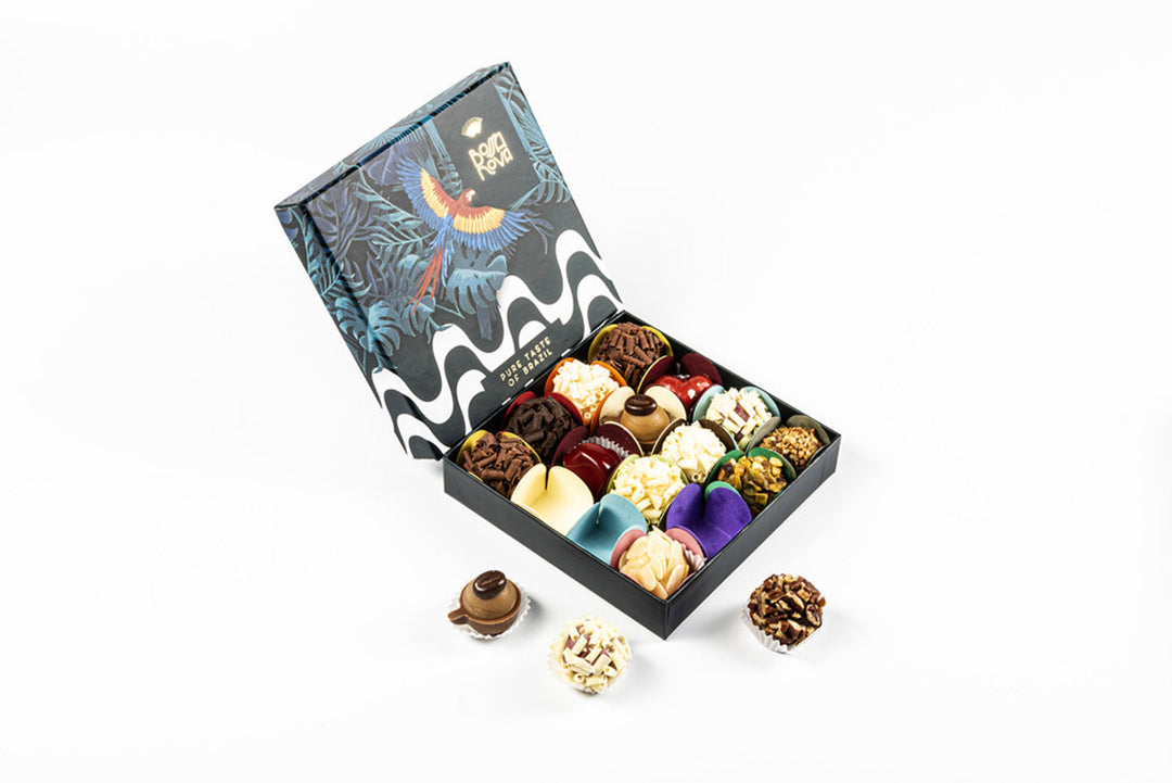 Bossa Nova Assorted Selection of Brazilian style chocolate truffles