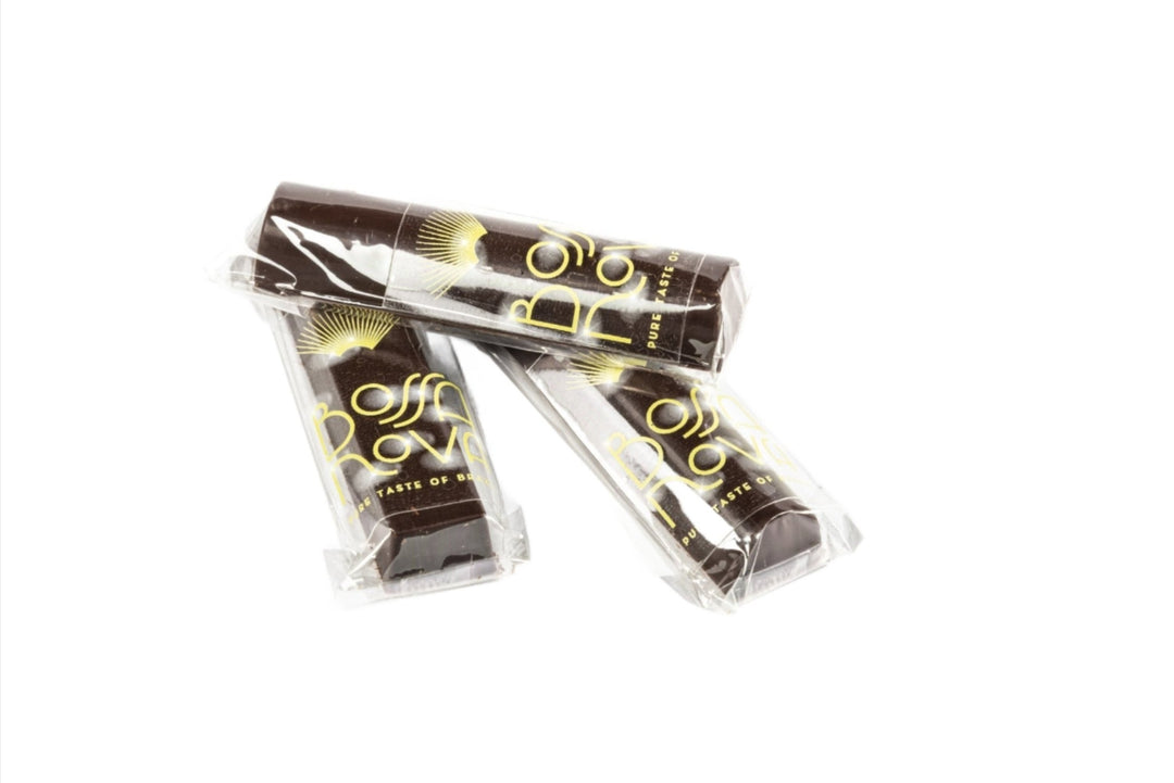Bossa Nova Low Sugar Luxury Pecan and Pistachio Dark Chocolate Snacking Bar, Artisan Luxury Chocolates