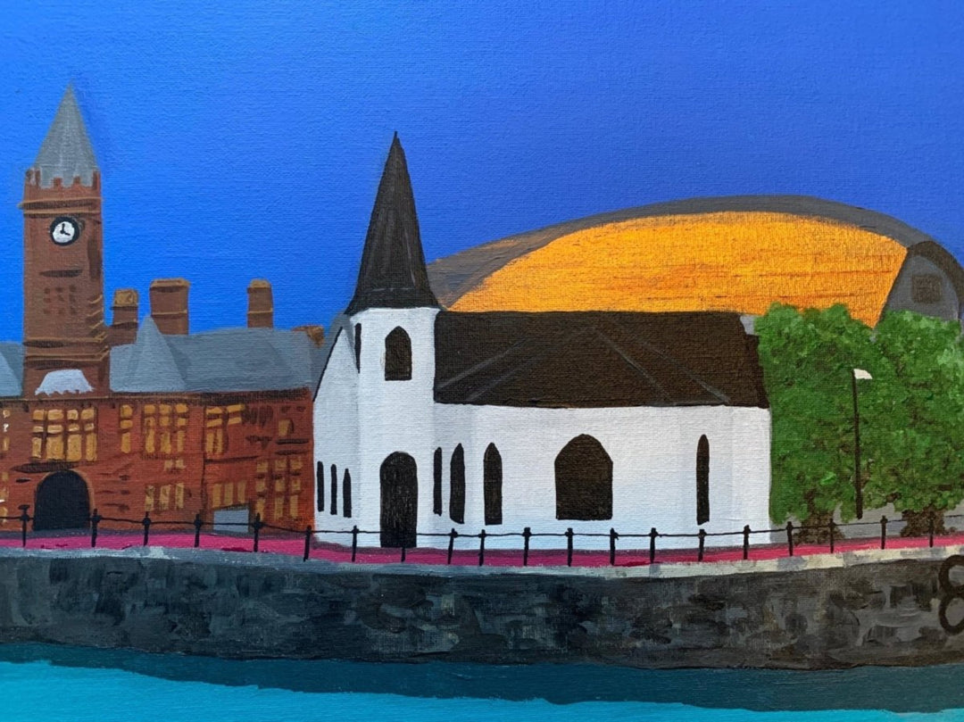 Cardiff Bay Norwegian Church Chocolate Gift Tin