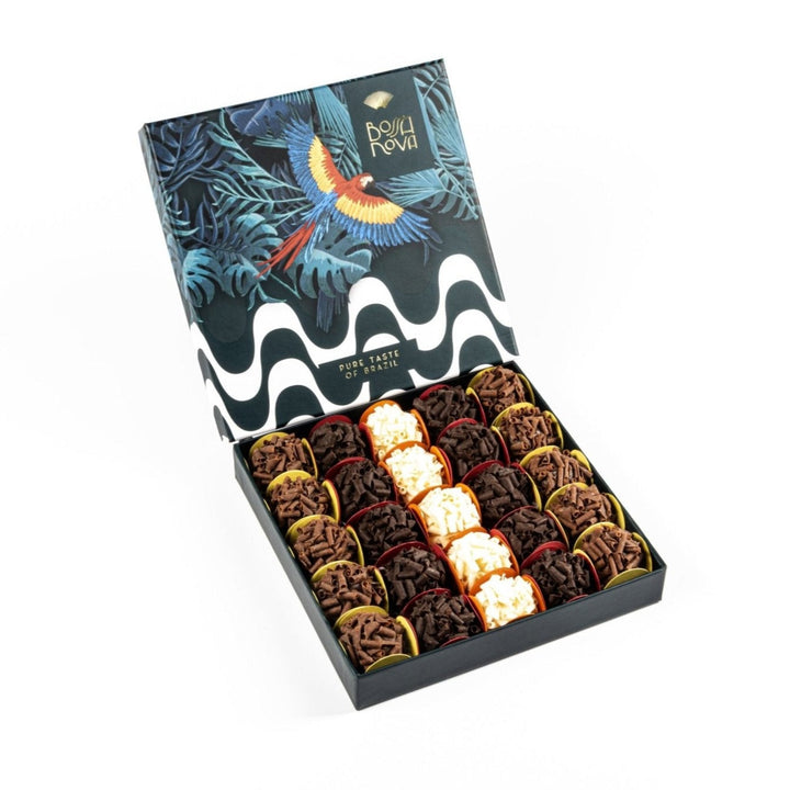 Bossa Nova Luxury Brazilian-Style Chocolate Selection, Artisan Luxury Chocolates