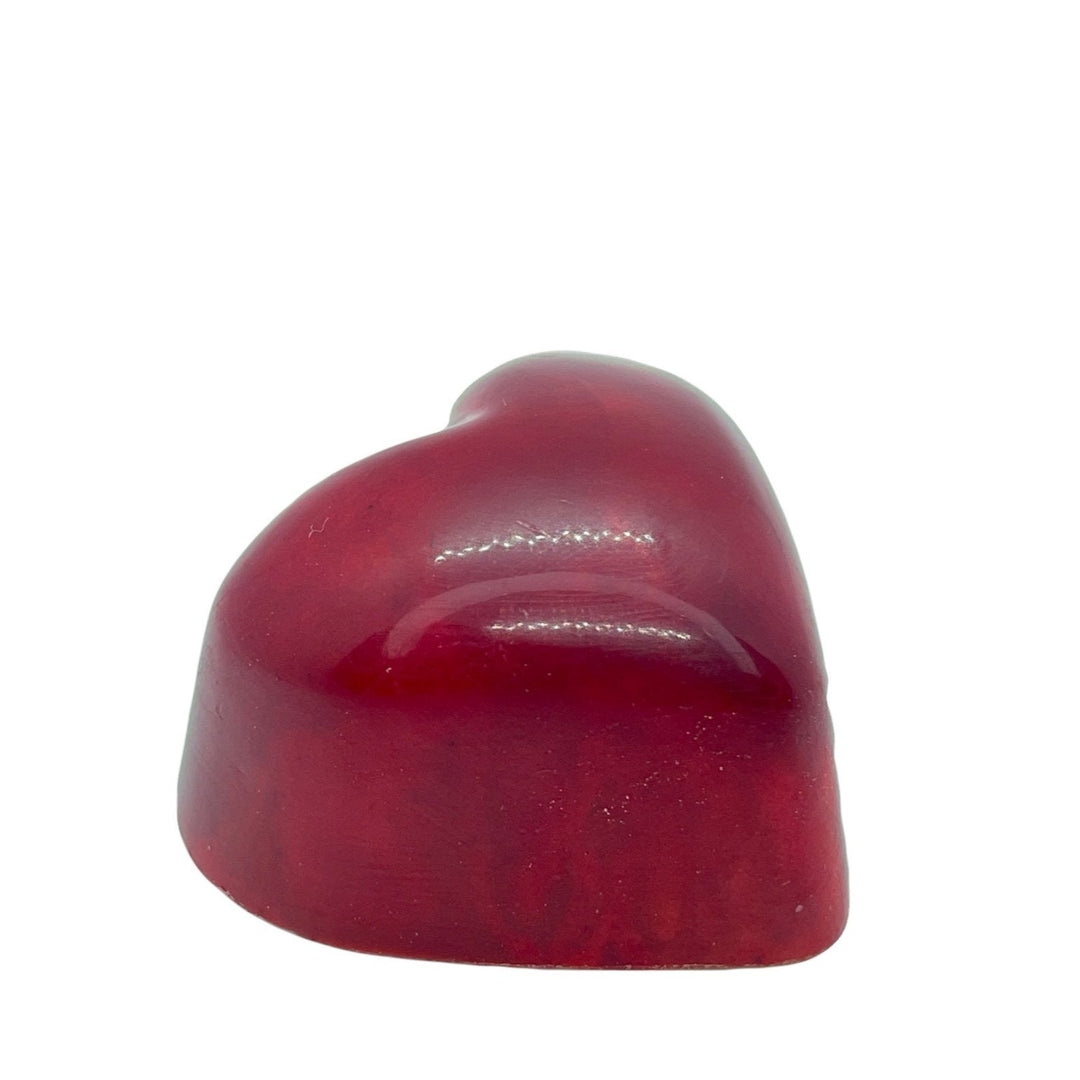 Bossa Nova Marc de Champagne and White chocolate Brazilian-Style Heart Truffles, Artisan Luxury Chocolates