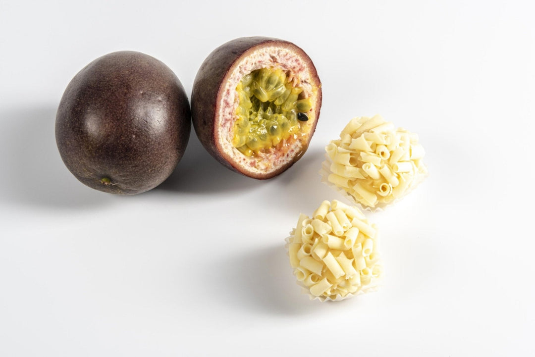 Bossa Nova Passion Fruit and White Chocolate Brazilian-Style Truffles, Artisan Luxury Chocolates