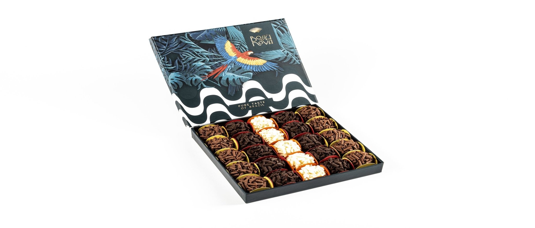 Luxury Gluten-free Classic Chocolate Selection from Bossa Nova Chocolate