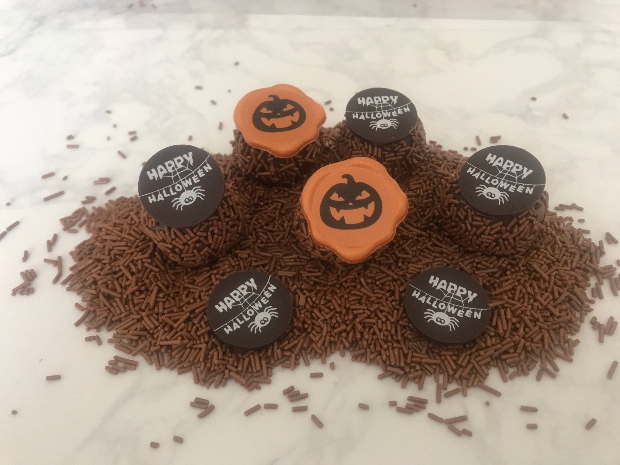 Luxury Gluten-free Halloween Chocolates from Bossa Nova Chocolate