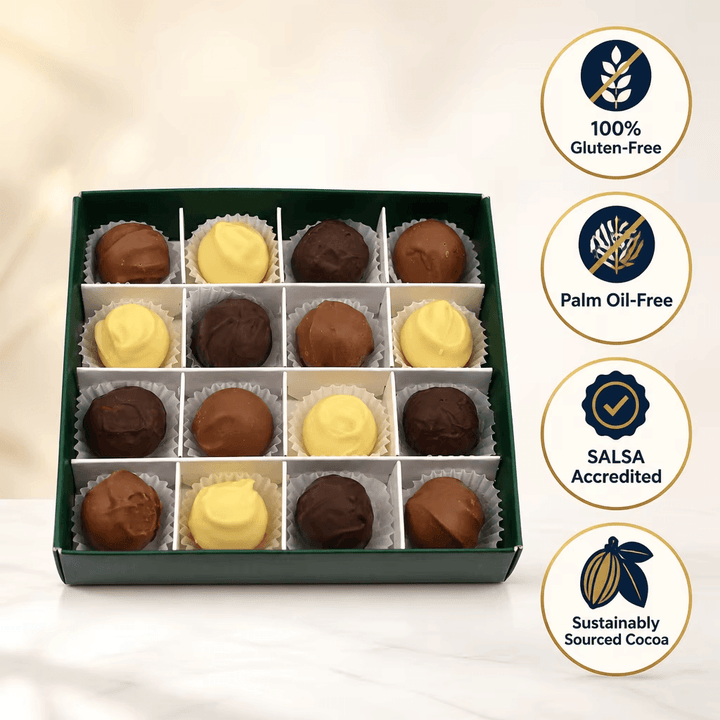 Gluten-Free Luxury Chocolate Gift Box — Brazilian-Style Truffles