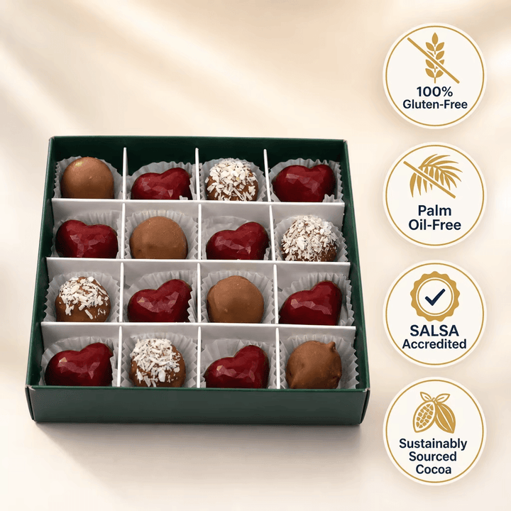 Gluten-Free Luxury Chocolate Gift Box — Brazilian-Style Truffles