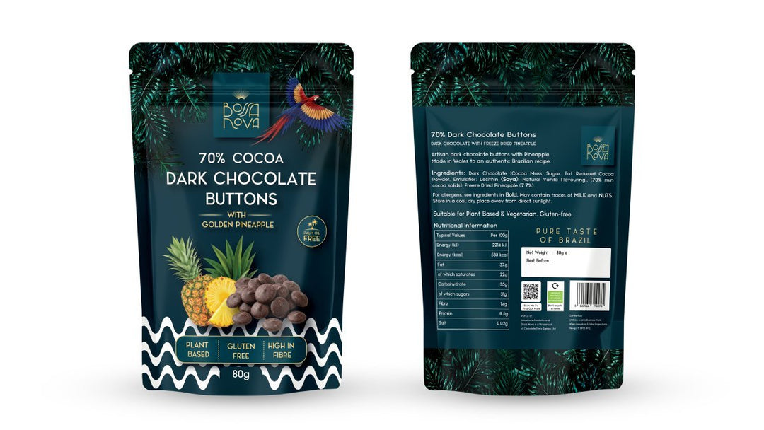 70% Dark Chocolate Buttons with Banana (Copy)