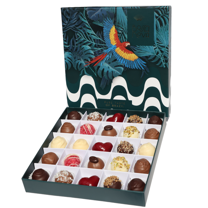 Gluten-Free Luxury Chocolate Gift Box — Brazilian-Style Truffles