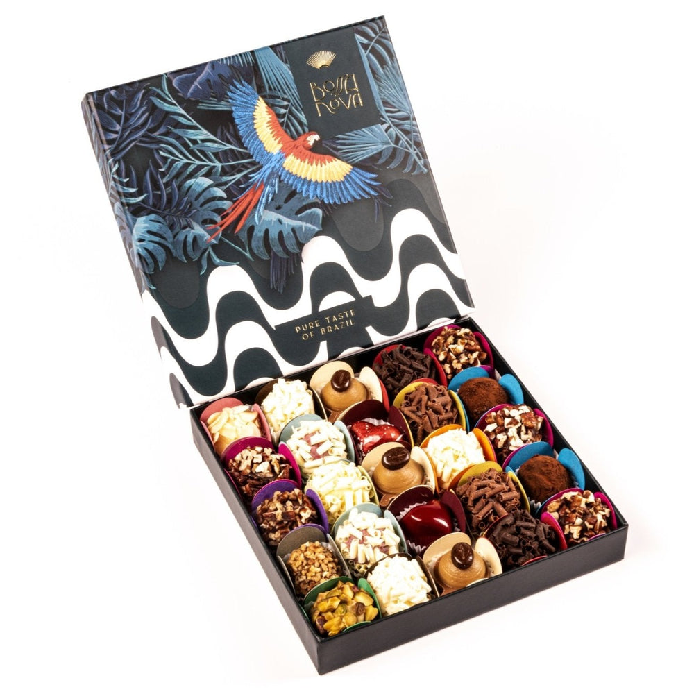 Bossa Nova Luxury Brazilian-Style Chocolate Selection, Artisan Luxury Chocolates