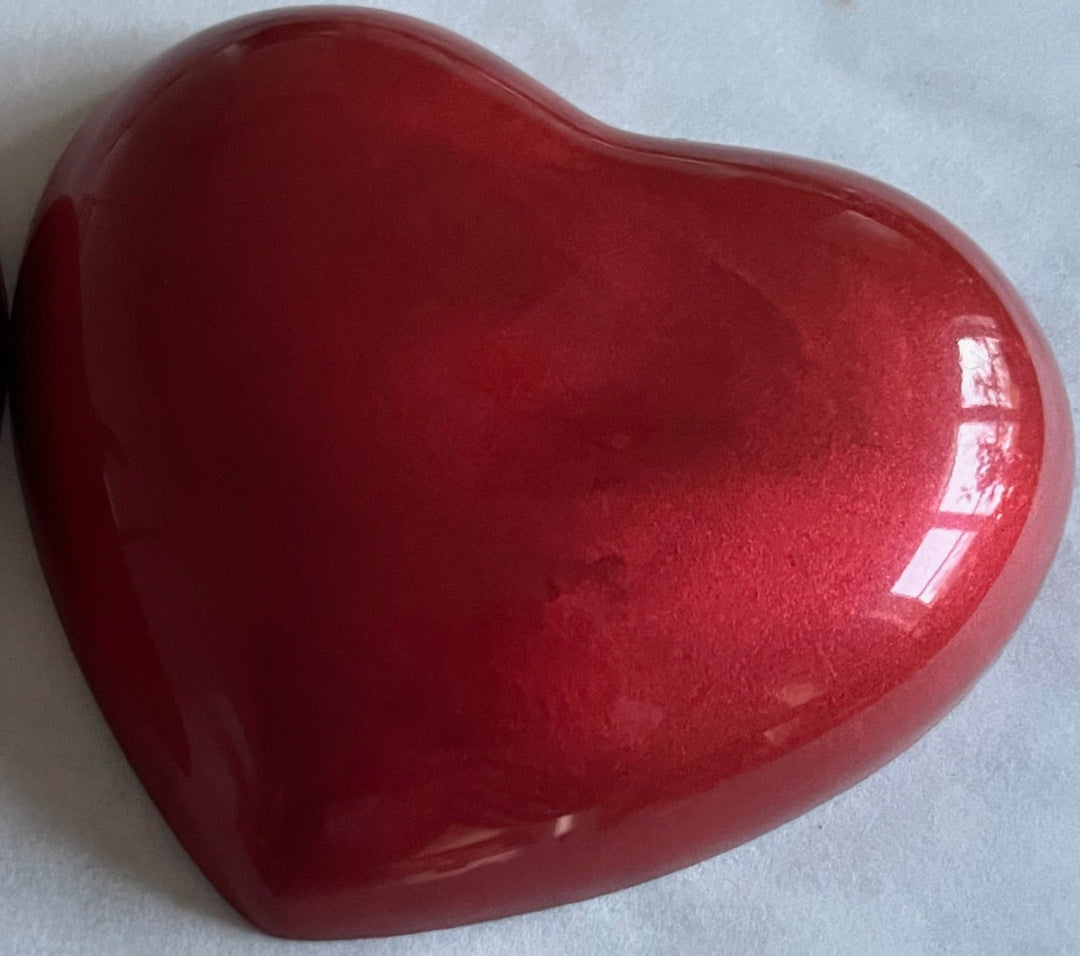Milk Chocolate Heart with Marc de Champagne Brazilian-Style bonbon hearts